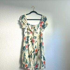 Guess Pamela Smoked Crepe Dress